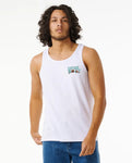 RIP CURL MEN’S PUSHIN DAISIES TANK TOP