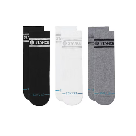 VITAL QUARTER 3 PACK SOCKS
