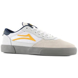 LAKAI CAMBRIDGE WHITE LEATHER