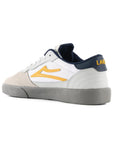 LAKAI CAMBRIDGE WHITE LEATHER