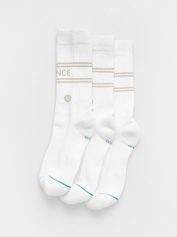 STANCE VITAL 3 PACK CREW SOCKS