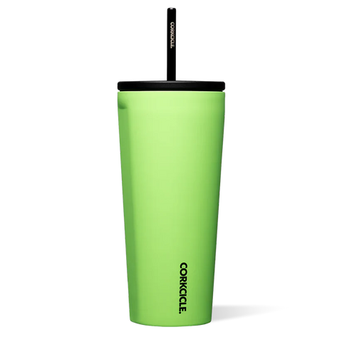 COLD CUP INSULATED TUMBLER WITH STRAW