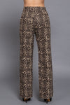 ANIMAL PRINT COTTON PANTS