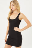 U-SHAPE BACK DRESS