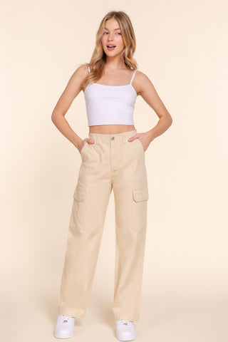 POCKET DENIM CARGO