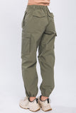 Cargo Pants With Elastic Waist Band