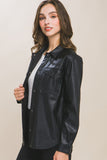 VEGAN LEATHER JACKET