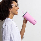 SUN SOAKED PINK COLD CUP 24OZ