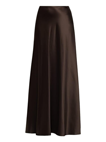 BIAS CUT SATIN SKIRT