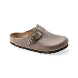 Birkenstock Boston Oiled Leather Tobacco Brown Unisex