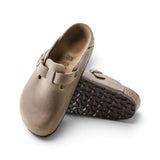 Birkenstock Boston Oiled Leather Tobacco Brown Unisex