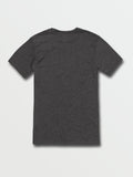 NEWVO SHORT SLEEVE TEE - HEATHER BLACK