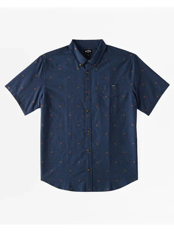 ALL DAY JACQUARD S/S WOVEN SHIRT