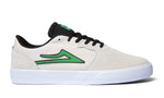 LAKAI CARDIFF WHITE/BLACK SUEDE