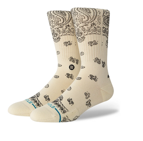 STANCE HANKY CREW SOCKS IN CREAM