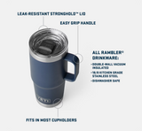 YETI RAMBLER 20 OZ TRAVEL MUG