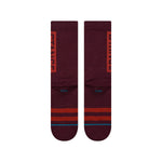 STANCE OG CREW SOCKS WINE