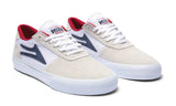 LAKAI MANCHESTER WHITE/NAVY SUEDE