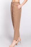 STRETCH COTTON PANTS