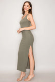 OLIVE ESSENCE DRESS