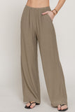 OLIVE FLOW PANTS