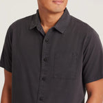 MADE TO FADE SHORT SLEEVE BUTTON UP SHIRT