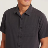 MADE TO FADE SHORT SLEEVE BUTTON UP SHIRT