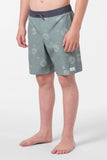 HERMOSA ELASTIC WAIST LINED 16" SWIM KIDS