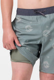 HERMOSA ELASTIC WAIST LINED 16" SWIM KIDS