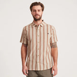 JOURNEY SHORT SLEEVE BUTTON UP SHIRT BONE