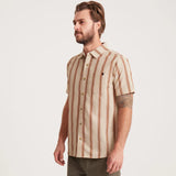 JOURNEY SHORT SLEEVE BUTTON UP SHIRT BONE