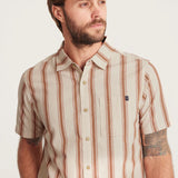 JOURNEY SHORT SLEEVE BUTTON UP SHIRT BONE