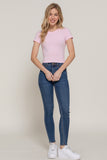 BASIC COTTON TOP Pale Pink
