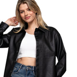 Noir Shirt Jacket
