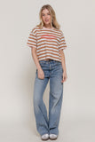 MARINA TEE Ivory/Khaki