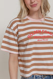 MARINA TEE Ivory/Khaki