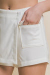 ENAGUA SHORT BLANCO