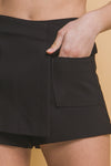 ENAGUA SHORT NEGRO