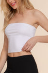 STRAPLESS TOP