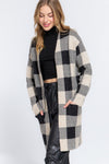 CARDIGAN OPEN JACQUARD