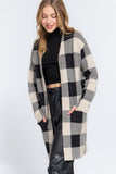 CARDIGAN OPEN JACQUARD