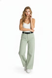 RELAXED LEG TWILL STRETCH PANTS