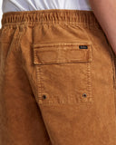 ESCAPE ELASTIC WAIST CORDUROY SHORTS 17