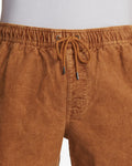 ESCAPE ELASTIC WAIST CORDUROY SHORTS 17