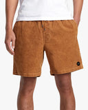 ESCAPE ELASTIC WAIST CORDUROY SHORTS 17