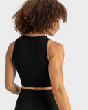 WOMENS RISE & VIBE RIB TANK TOP