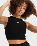 WOMENS RISE & VIBE RIB TANK TOP