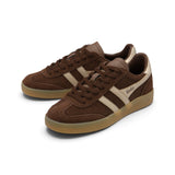 Gola Viper Dark Brown/Bone/Gold/Gum Mujer