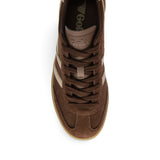 Gola Viper Dark Brown/Bone/Gold/Gum Mujer