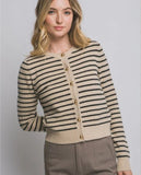 STRIPED CARDIGAN